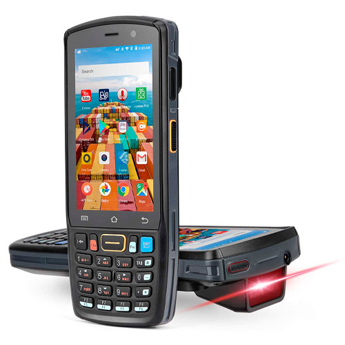 MUNBYN-PDA lector Android 9.0 Escáner Código de Barras 2D Terminal de Mano 4G/ GPS/WiFi/NFC, IP67 para Almacén Hosteleria Logística