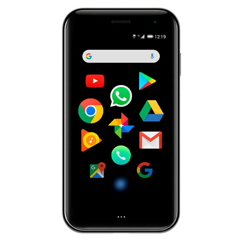 PALM Titanium Smartphone - Negro de 3,3" FHD, 4G LTE, 12MPx + Led Flash y Frontal 8MPx, 3GB de RAM, 32GB Memoria, Batería 800 mAh, IP68, Versión Española